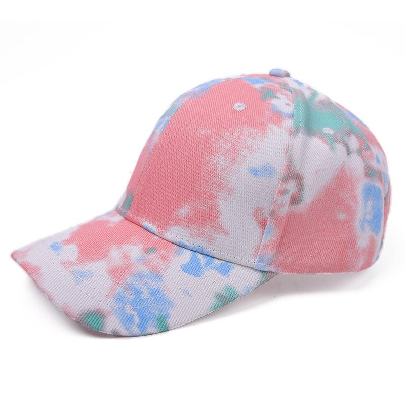 

8 Newest styles Tie-dye Ponytail Hat Bucket Hat Peak Ponytail Baseball Cap Newest Street Outdoor Sports Tide Hat LLA461, Blue;gray