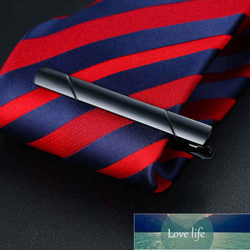 

Mens Classic Tie Clips Black and Gold Tone Gifts for Him Jewelry Accessory Factory price expert design Quality Latest Style Original Status