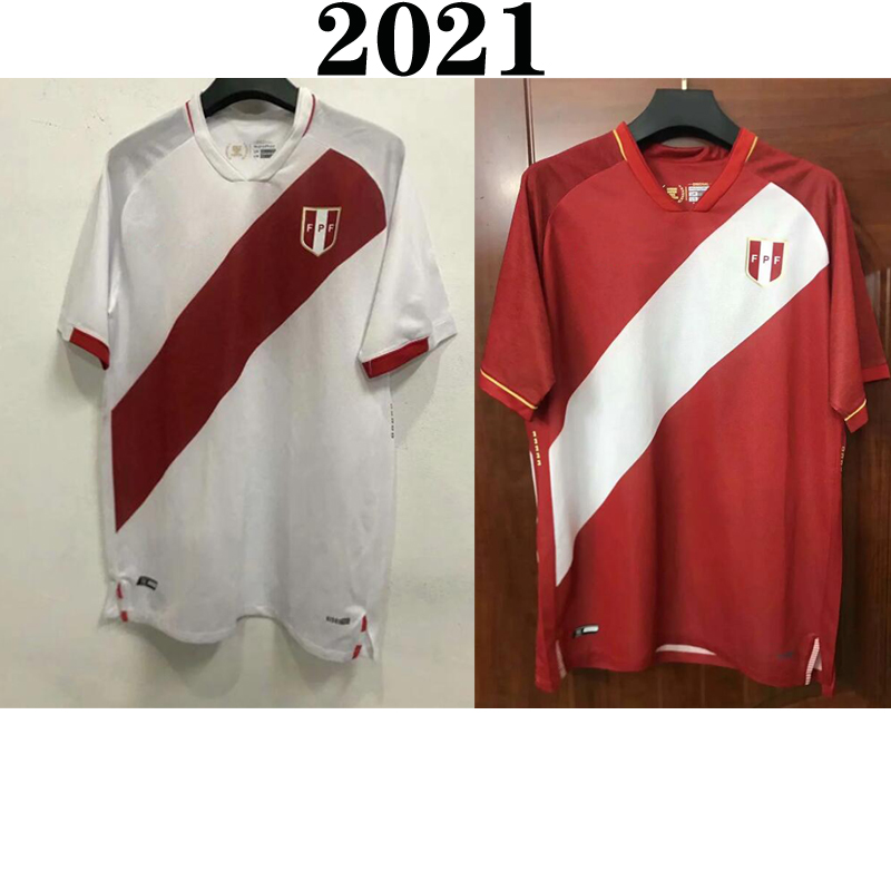 

2021 jerseys copa america peru home white away Red GUERRERO CUEVA CARRILLO Mens football shirts 21 22 camiseta de fútbol soccer jersey, Black;yellow