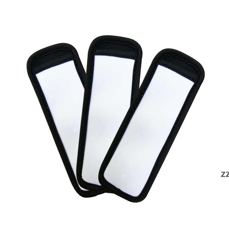 

Ice Cream Tools Sublimation Blank Reusable Neoprene Popsicle Holder Insulator Sleeves Freezer Holders Antifreezing Sleeve Bags HWA5915
