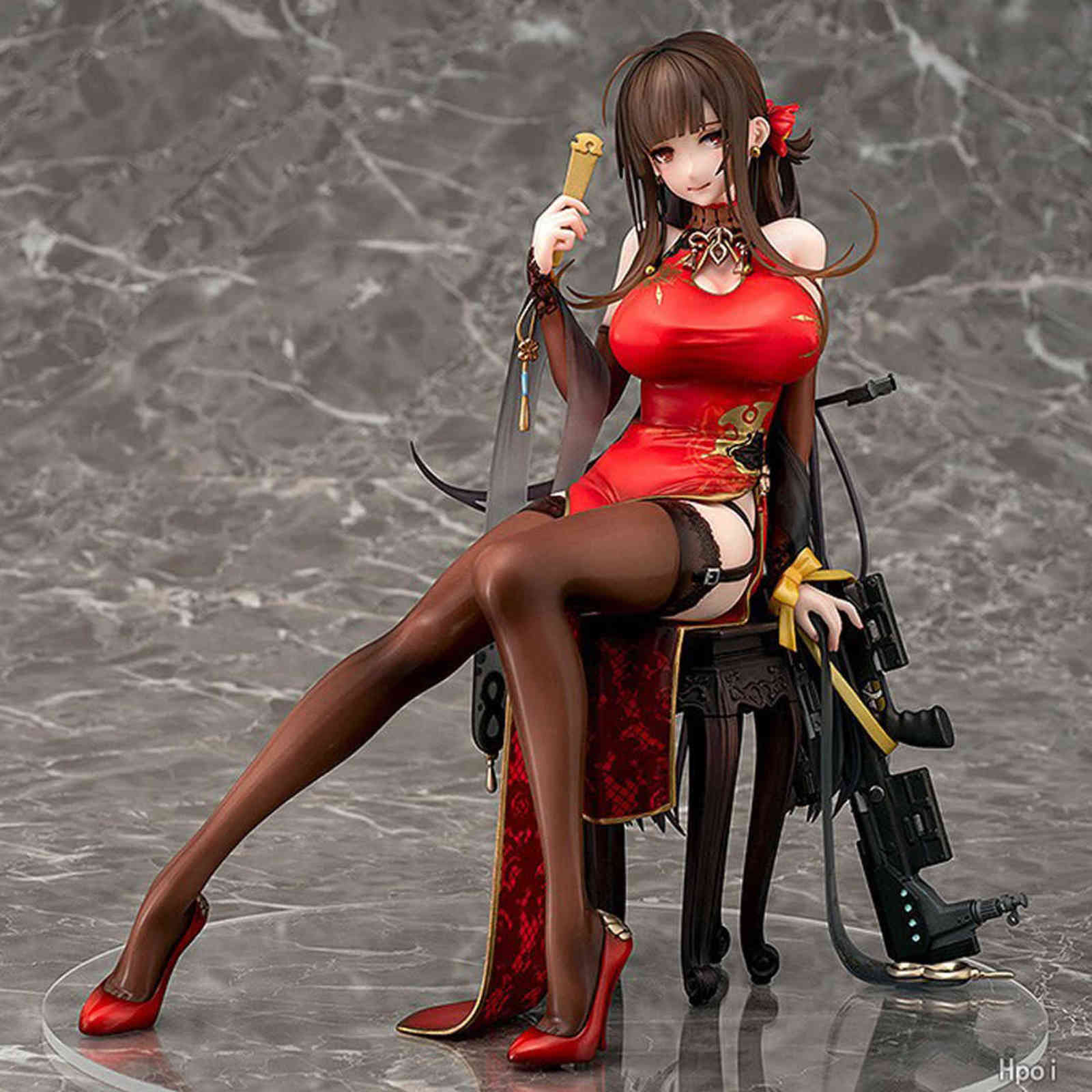 

Japanese Anime Girls Frontline Figure Moselle Kar 98k DSR-50 Phat PVC Action Figure Toy Soft Game Statue Collectible Model Doll H1105, No retail box