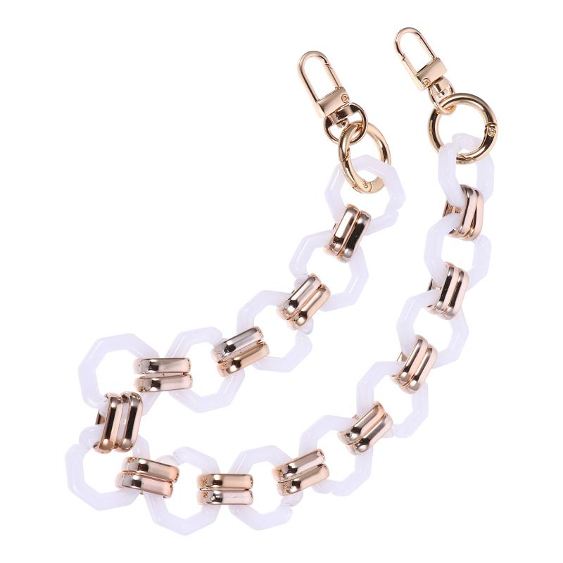 

Pendant Necklaces Bag Strap Thick Chain Cloud Shape Replacement Fashion Shoulder, Silver