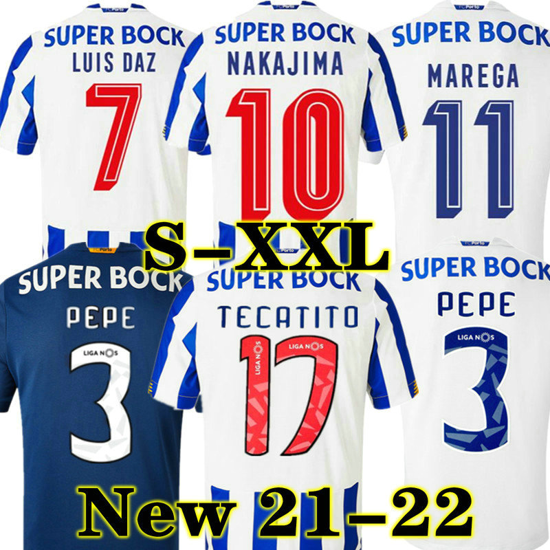 

TECATITO 20 21 soccer jersey 2021 2022 Sergio Oliveira Mehdi Moussa Luis Diaz Mateus Evanilson PEPE Man fourth football shirt Otavio Porto, Black;yellow