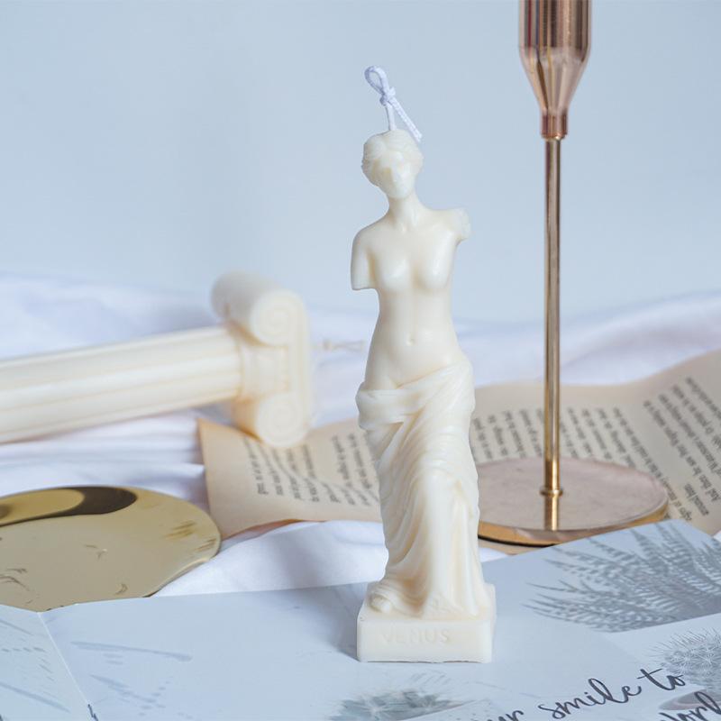 

Art Body Candle Mold Female Silicone Fragrance Human Shaped Goddess Making Wax Plaster Mould Handmade Craft Tools