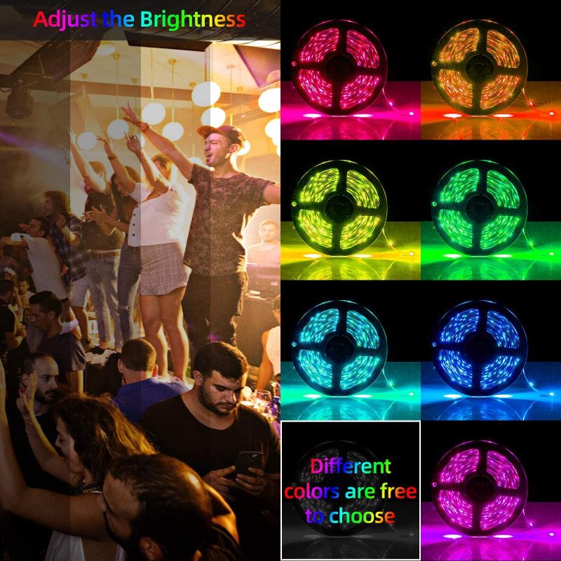 

Lights With 13 Sets Of Bluetooth Set APP Control Colorful Marquee Strips Epoxy Waterproof Neon LED