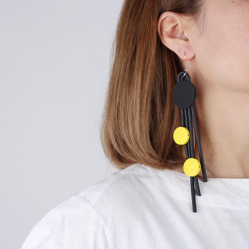 

Dangle & Chandelier YD&YDBZ Multicolor Wood Hanging Earrings Women Gothic Long Big Drop Earring Handmade Jewelry Boho Ear Accessories Girl G