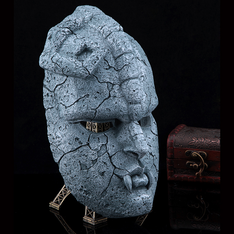 

Horror JoJo bizarre adventure Decorative stone mask stone ghost mask DFF4045
