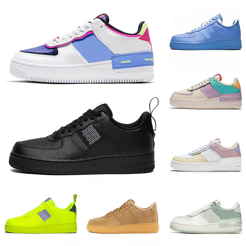 

air Shoes dunk 1 one white off mca dunks shadow mens womens casual tirple black utility force rubber forces airforce