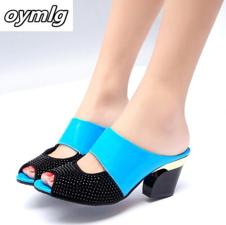 

2020 Fashion Women Summer Patent Leather Sandals Sexy Peep Toe Cut Out High Heels Flip Flops Female Party Shoes Woman k627, Beige