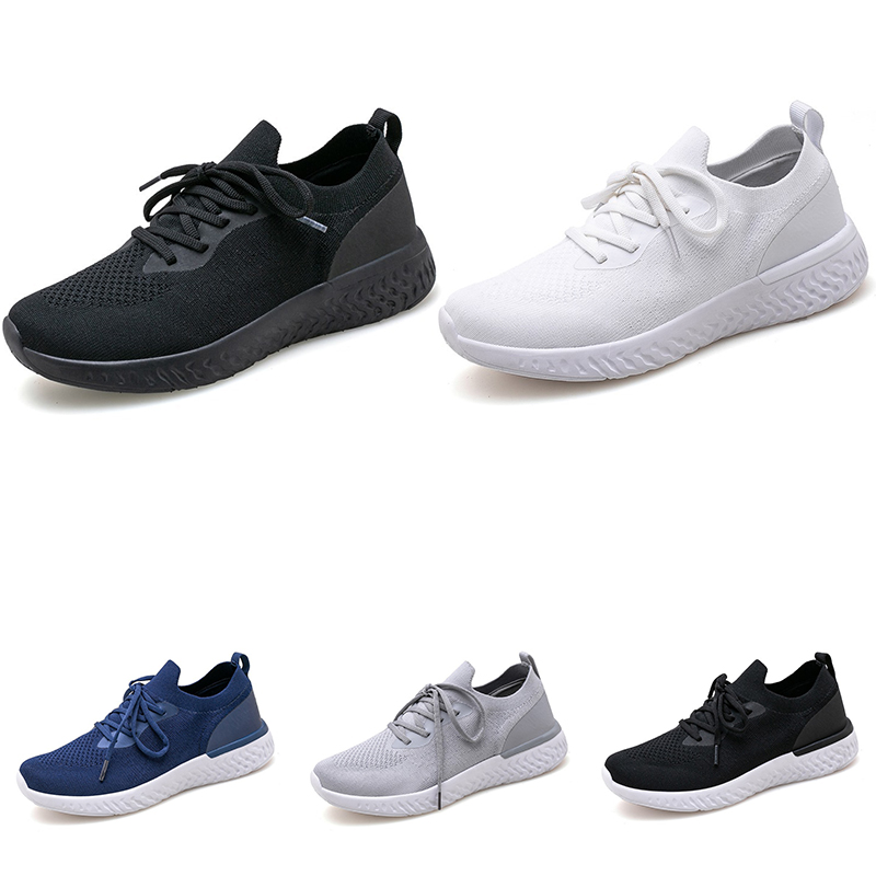 

Top Quality Non-Brand Running Shoes For Men Women Triple Black White Grey Blue Fashion Light Couple Shoe Mens Womens Trainers Outdoor Sports