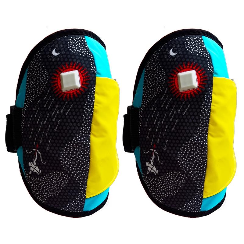 

Elbow & Knee Pads Heating Pad Electric Heat Brace Heated Wrap 3 Heat-Settings Therapy Adjustable, Plum