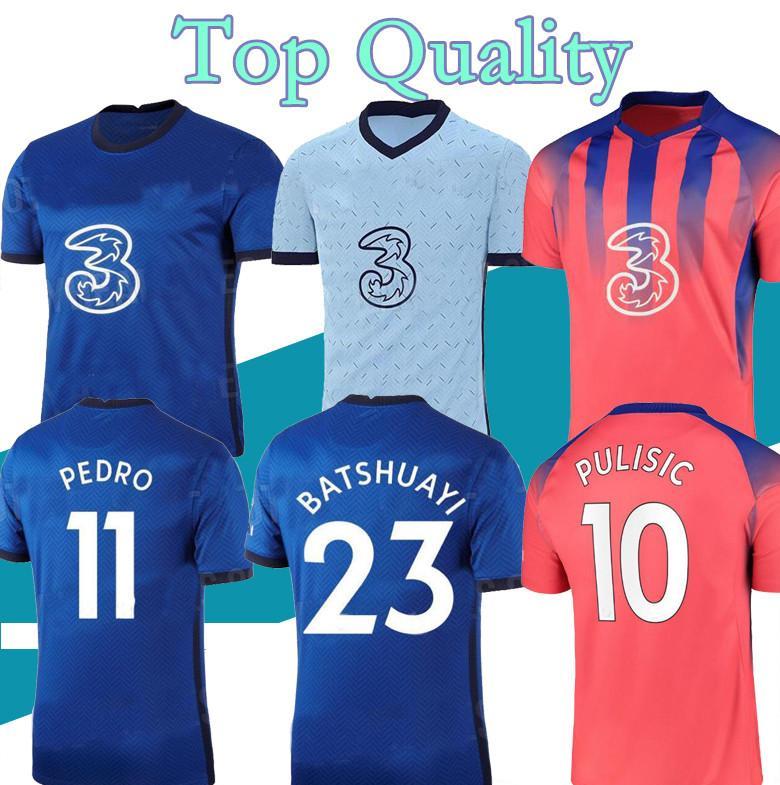 

S-4XL CFC 2021 PULISIC ZIYECH WERNER ABRAHAM MOUNT HAVERTZ KANTE GIROUD CHILWELL soccer jerseys 20 21 T.SILVA football shirt Men kit Uniform, Black;yellow