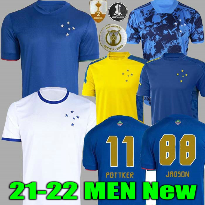 

2021 CRUZEIRO soccer jersey 21 22 ROBINHO DE ARRASCAETA FRED THIAGO NEVES SASSÁ football men shirt home club Camisas, 20 21 away
