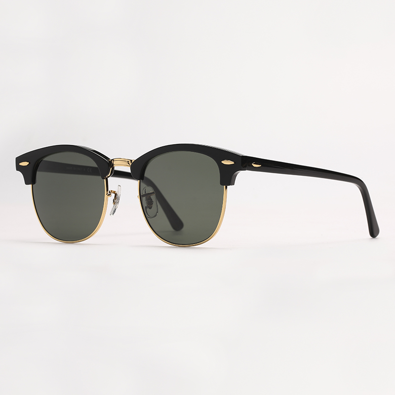 

621s ion Sunglasses Womens Classic Vintage Sunglass Pumk Man Sun Glasses UV Protection Glass Lenses with Free Leather Case and QR Code