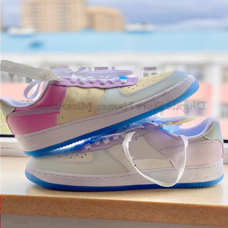

Color-Changing 1 LAX Casual One Women Direct Mens Running Sports UV Sunlight Shoes Basketball Low Sneakers Igelt, Black