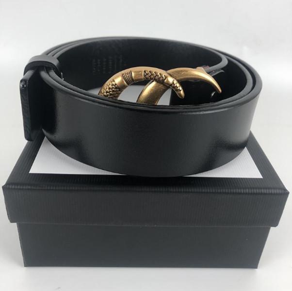 

2019 Designer Black Brand Belts for Mens Genuine Leather Male Women Casual Jeans Vintage Fashion High Quality Strap Waistband 2020 new, Black;brown