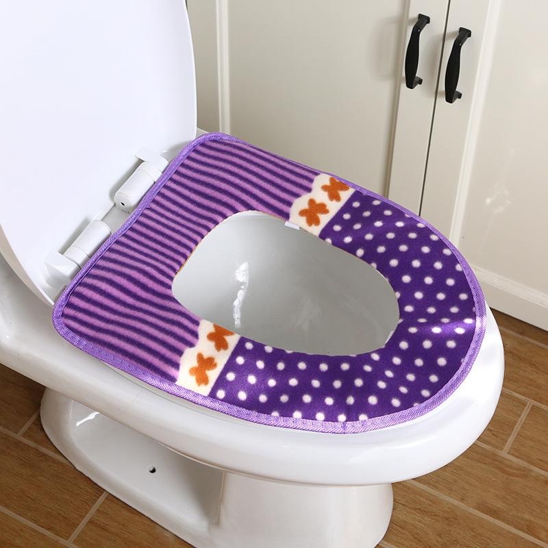 

Universal Soft Heated Washable Toilet Seat Set For Home Decor Closestool Cover Warmer Lid Accessories Covers