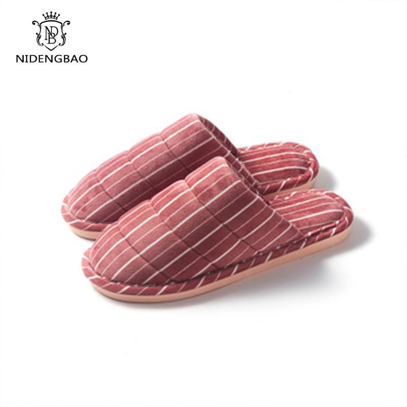 

Women Winter Home Slippers Shoes Woman Non-slip Soft Warm House Indoor Bedroom Lovers Couples Floor Female, Black