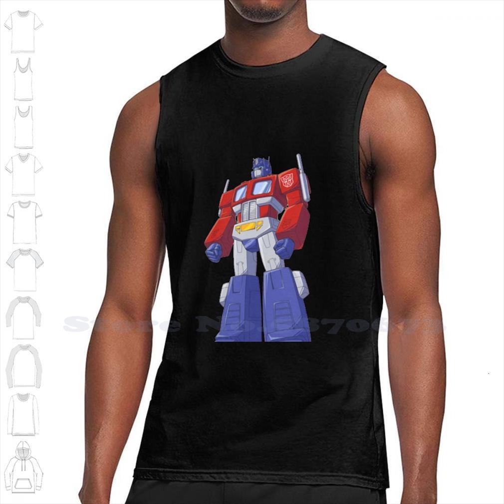 Optimus Prime Autobot Leader Of The G1 Summer Funny Tank Top Sleeveless Vest For Men Women Megatron