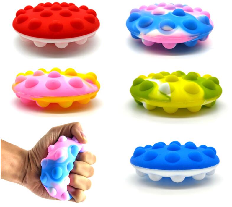

Fidget Toys 3D Decompression Ball Luminous Party Favor! Anti-Stress Sensory Squeeze squishy Pinch Toy Anxiety Relief for Kids Adults Vent Gift 100