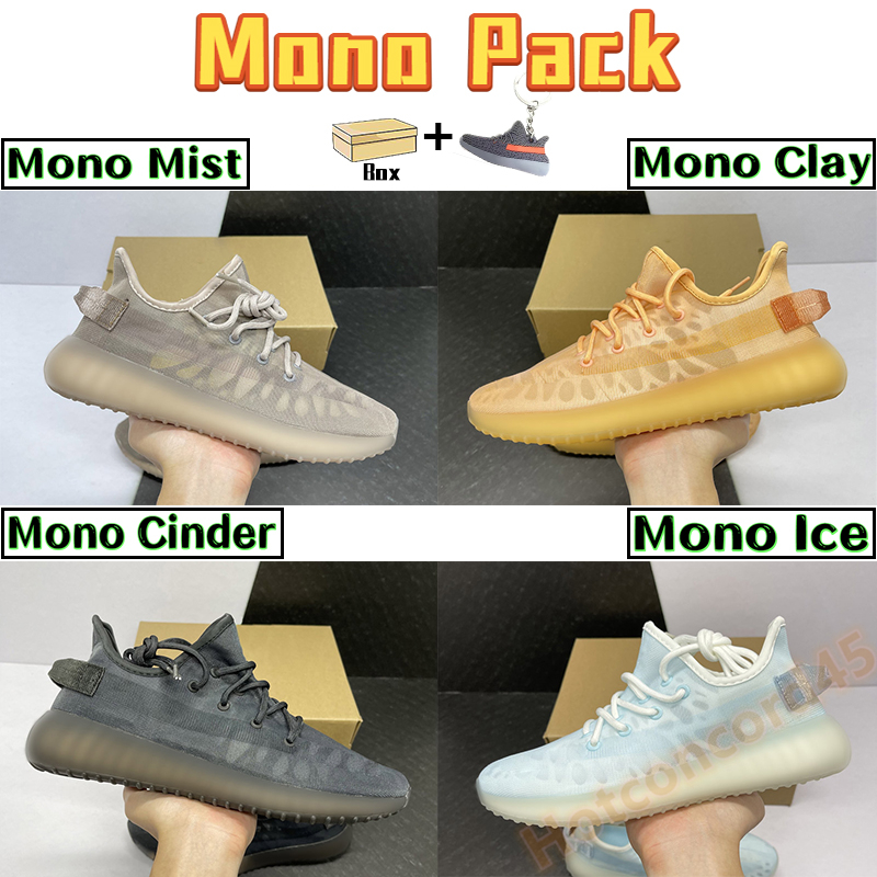 

With box mono pack men women running shoes clay cinder ice white mist reflective MX oat rock mens sports sneakers trainers chaussures, Bubble wrap packaging
