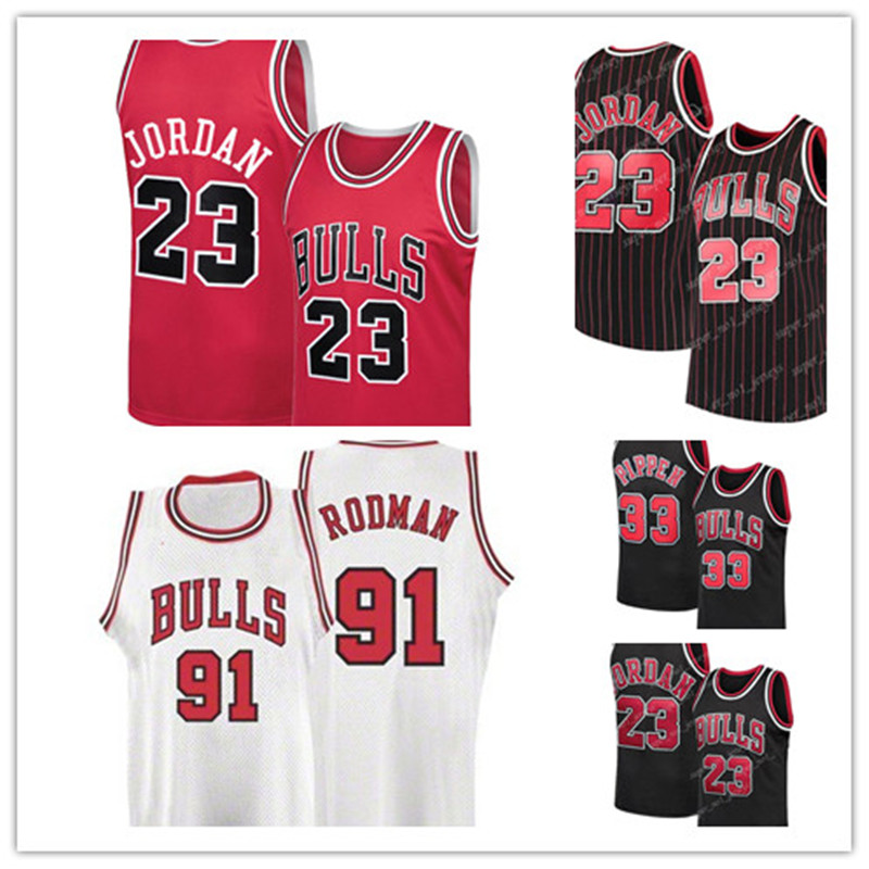 

Retro Mesh ChicagoBullJersey Scottie 33 Pippen Dennis 91 Rodman 23 Michael Basketball Jerseys Cheap sales, Jersey