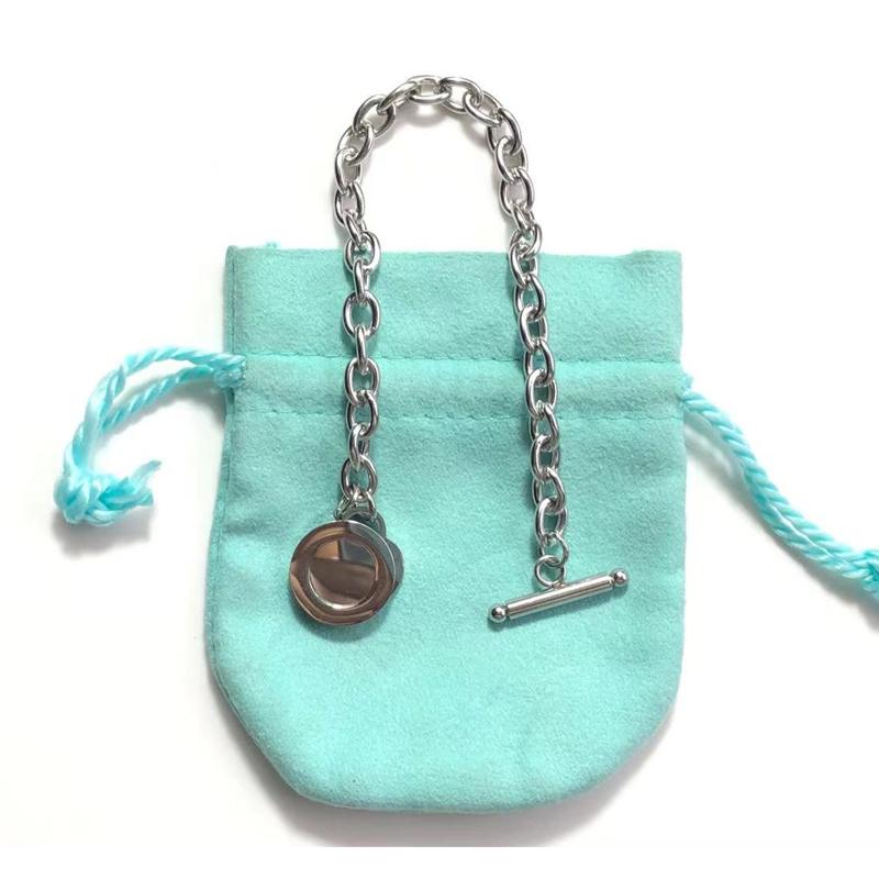 

heart bracelet women A set of packaging couple stainless steel Link chain on hand fashion jewelry Gift for girlfriend Valentine Day Accessories wholesale