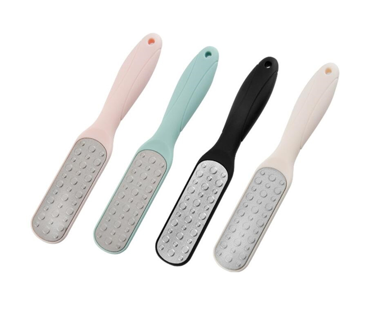 

Stainless steel Treatment file foot rub plate care Foots Rasp repair-foot double sided brush T10I86