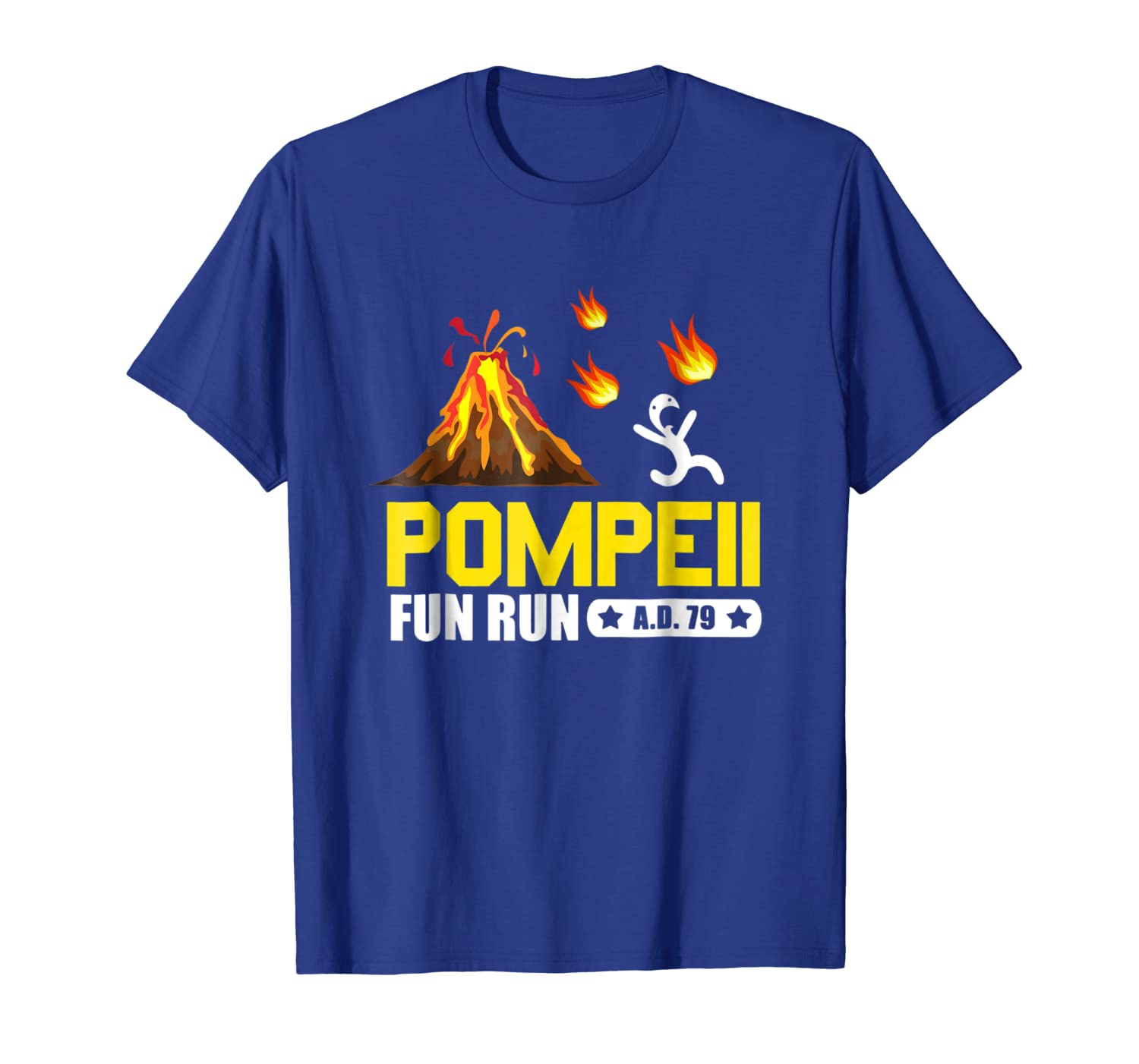 

pompeii fun run - pompeii fun run ad 79 products shirt, White;black