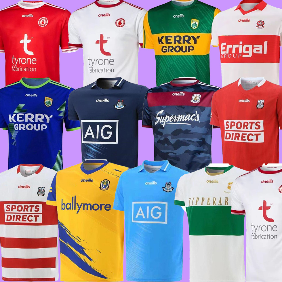 

2021 Kerry Galway Dublin GAA rugby jerseys Soccer jersey 21 22 Tyrone TIPPERARY retro Cork classic home away shirt RUGBY JERSEY s-5xl, 13