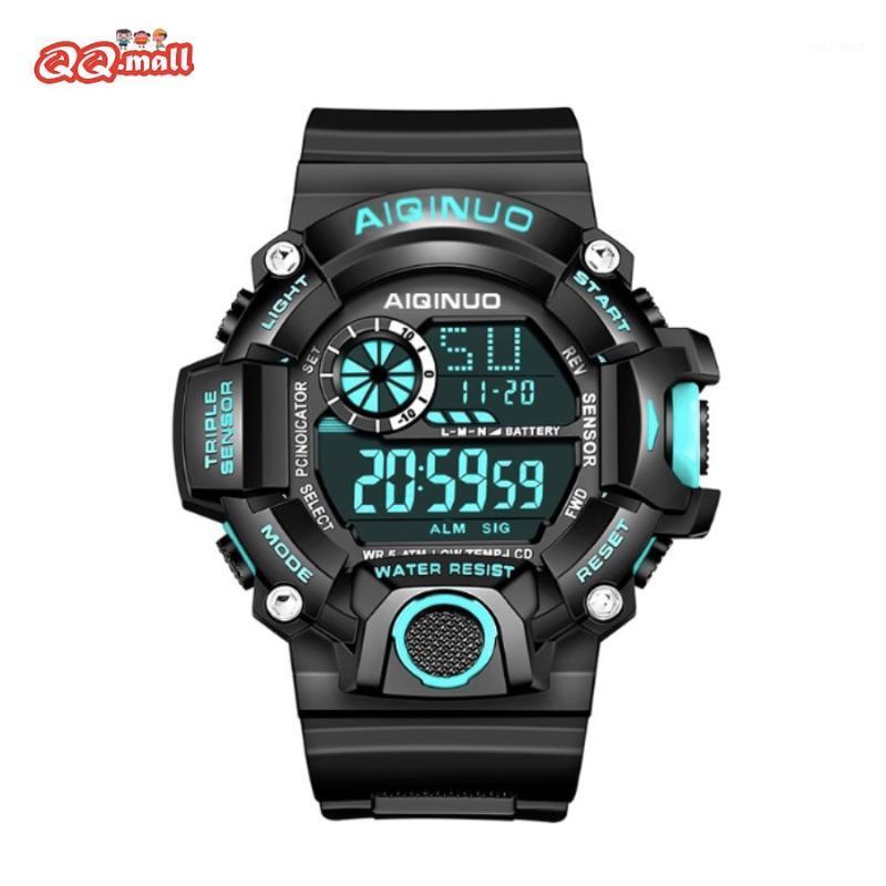 

Digital Sports Watch Alarm Clock Outdoor Wristwatch Multifunctional Watches Waterproof Male 3 Sensor Relogio Masculino Wristwatches