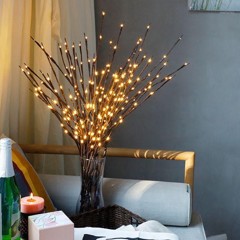 

Party Decoration LED Willow Branch Lamp Floral Lights Bulbs Christmas Garden Desk