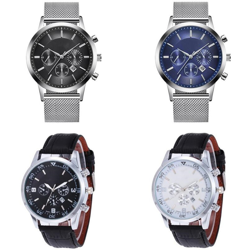 

Luxury mens president watches top brand men quartz watch fashion designer dress male military sports clock superstar model wristwatches wholesale gift relogios, Gift box