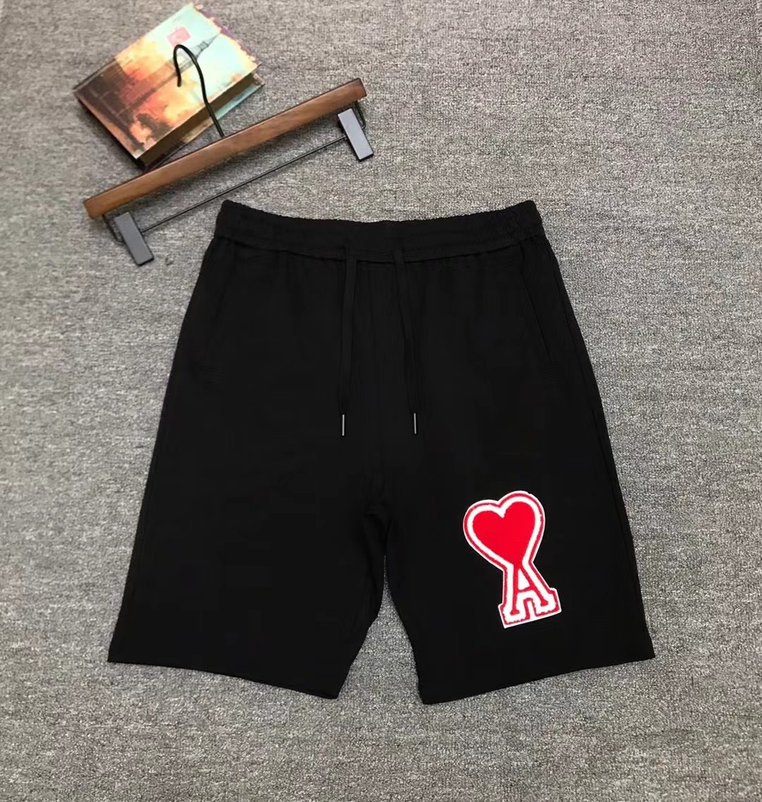 

2021 Mens Summer Shorts Solid Drawstring Beach Wear Casual Pants with Pockets Multi Colors Free Ship, Black