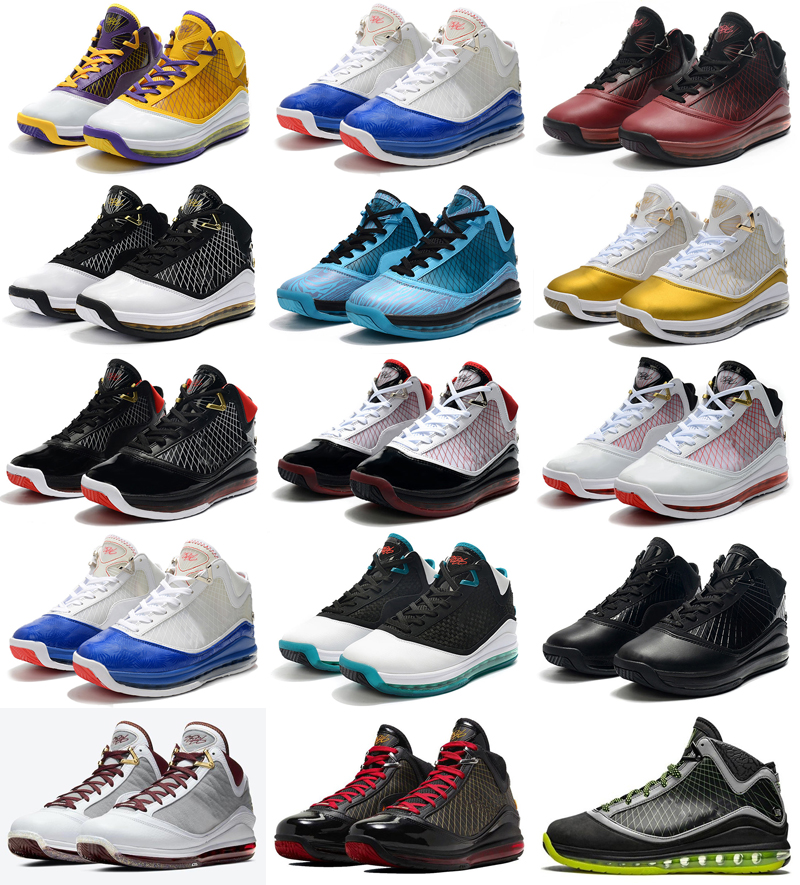 

XVII 17 Baseball Blue Men Basketball shoes sales 2021 high quality 17s White Court Purple sneakers store Size 7-12, As photo 1