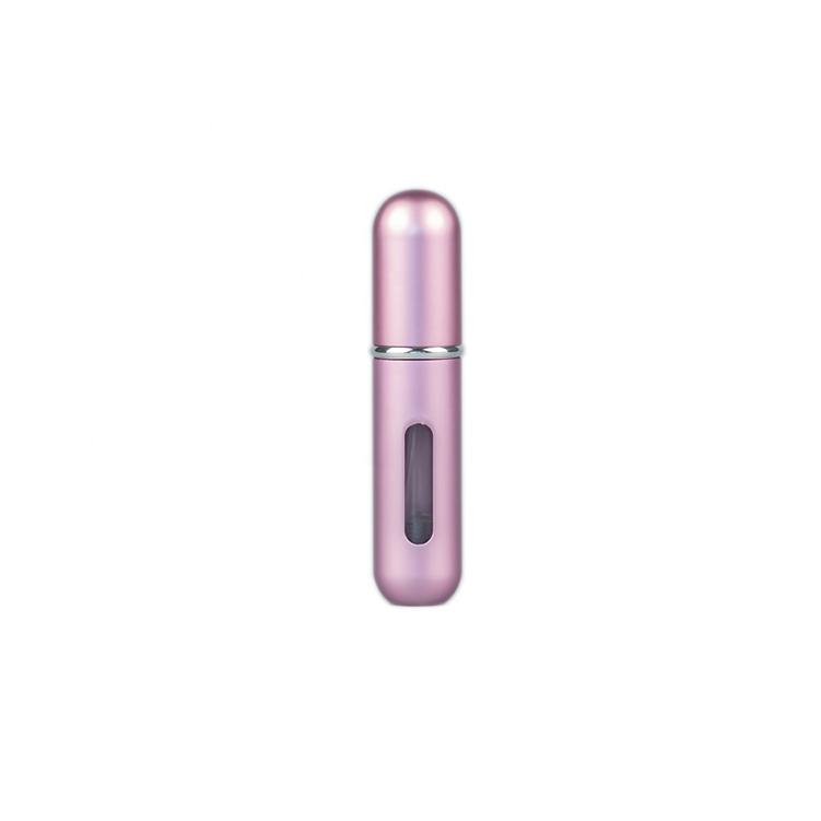 

2021 new Mini portable travel bottom refill perfume atomizer 5ml refillable perfume bottle