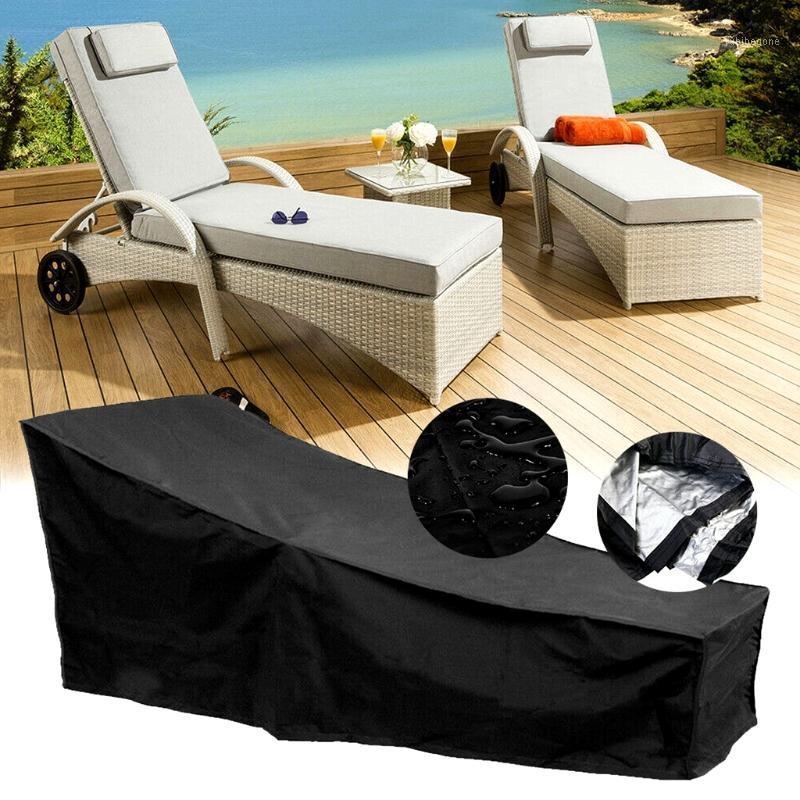 

Chair Covers Chaise Lounge Cover Oxford Cloth Waterproof Protector Dust Home Outdoor Patio Sofa Longue Furniture