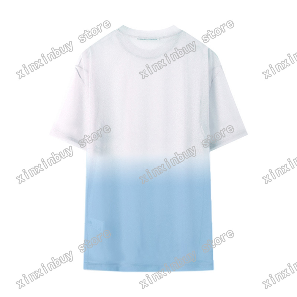 

2021 Designers Mens Womens See-through T Shirts Lace letters Man Paris Fashion T-shirt Top Quality Tees Street Short Sleeve luxurys Tshirts, White;black