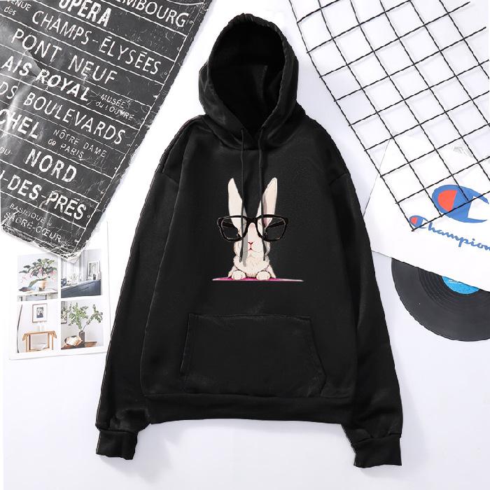 

Women's Hoodies & Sweatshirts Frame Hoodie Women Spring Long Sleeve Lazy Wind Loose Korean VERSION Of INS Hooded Top Bulk Items Whole, Black