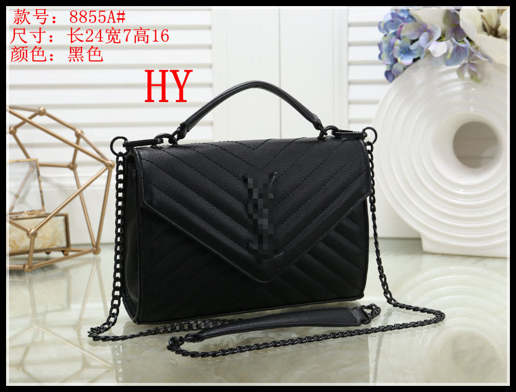 

YSLFashion Crossbody Shoulder HandBag Women Purse Messenger Bags Wallet Tote ClutchLOUISBAGVITTON8855-1, Red;black