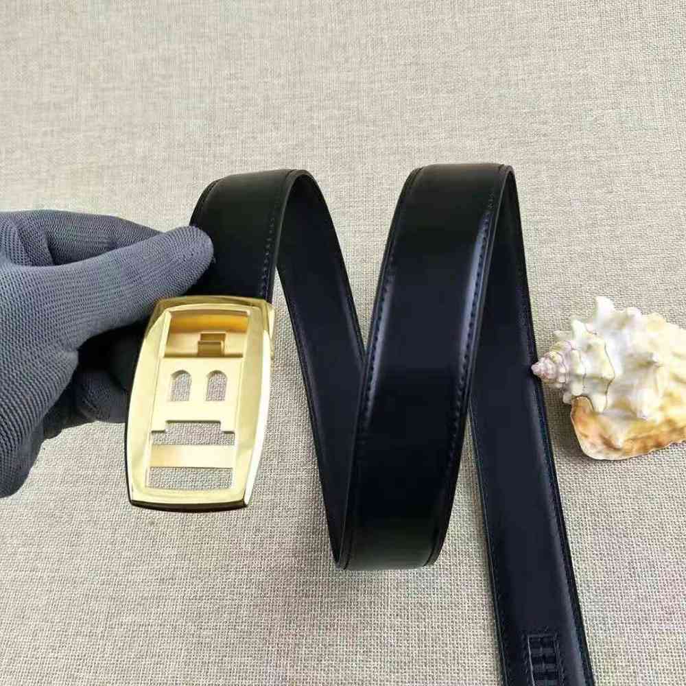 

34Cm Automatic Adjustable Quality Leather Belt For Men Jeans Luxury Fashion Classic Brand Designer Belts With Gifts Box