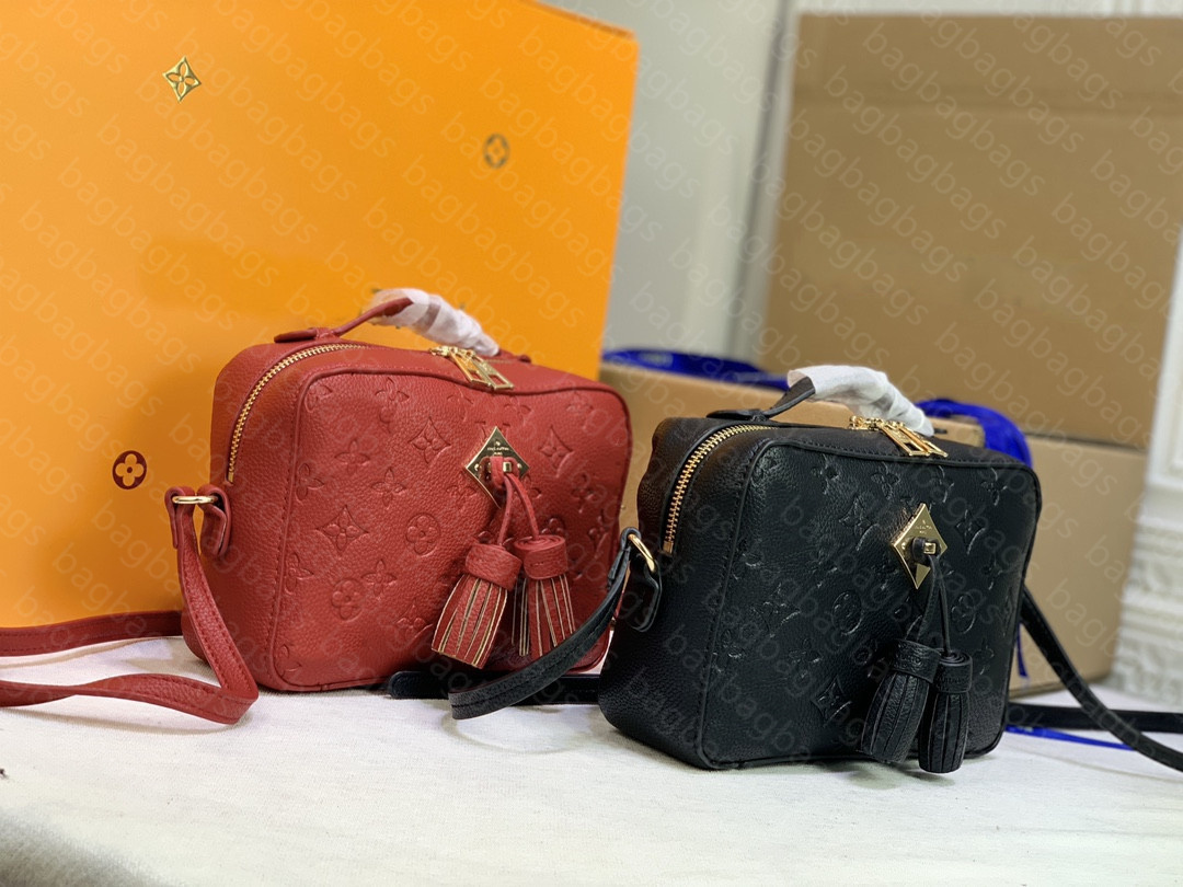 

High quality designer fashion embossed women's shoulder bag messenger handbag
