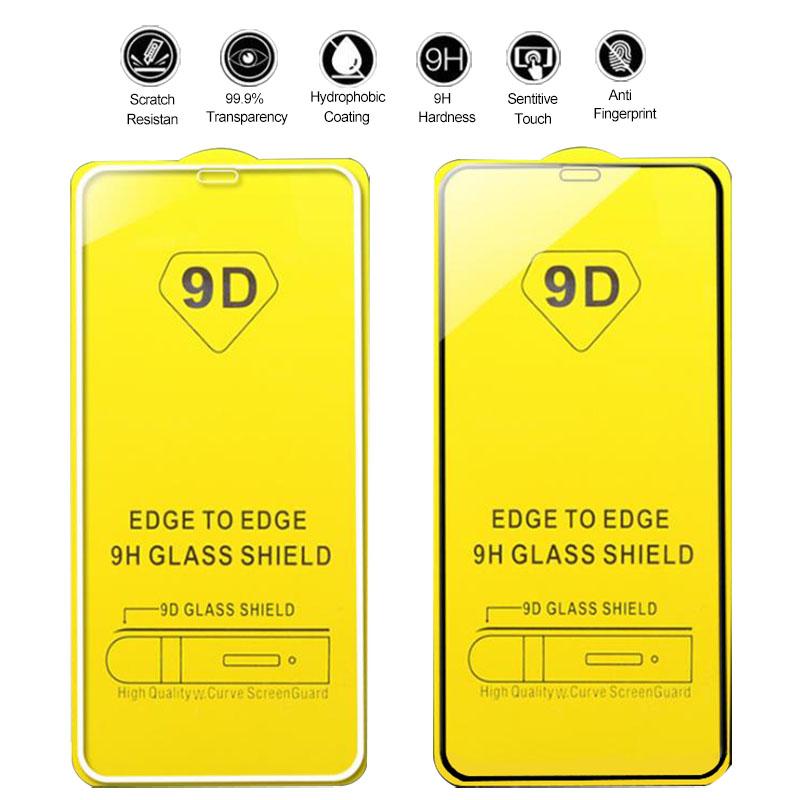 

9D Full Cover Tempered Glass Screen Protectors For Samsung Galaxy M10 M30 M50 S10e A9 PRO A10E A20E A11 A21 A31 A51 A71 A81 A91 M11