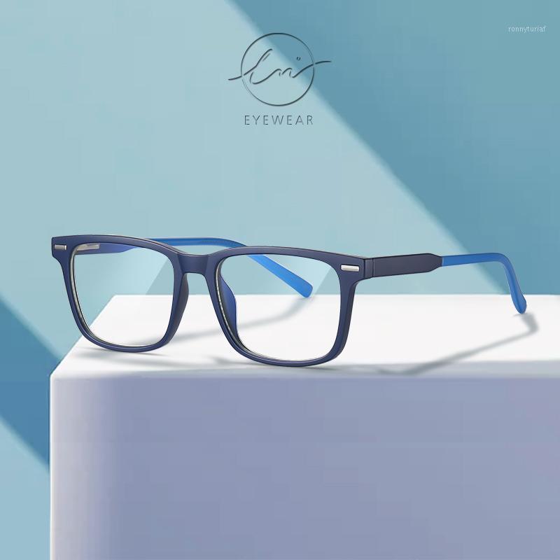 

2021 Men Ray Blue Light Blocking Glasses TR90 Frame Gaming Computer Fashion Male Square Ultralight Eyeglasses Lunette