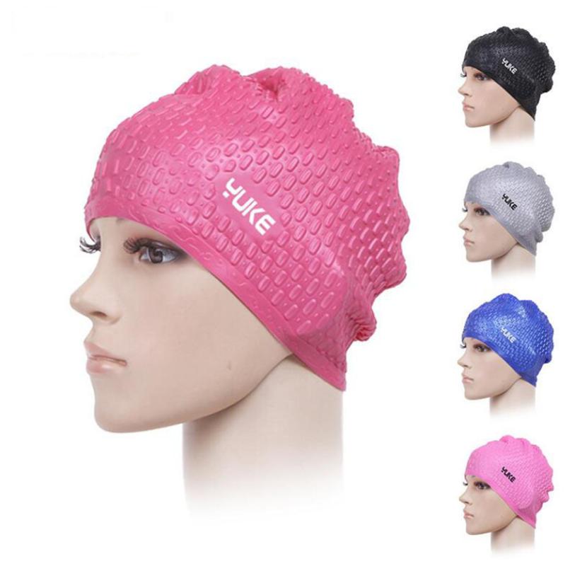 

Silicone Swimming Cap Adult Waterproof Men And Women Ear Protection Dripping Wholesale Caps
