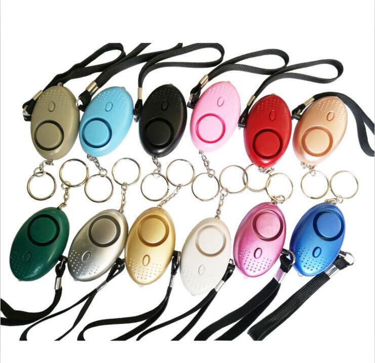 

130db sound Loud Egg Shape Self Defense personal Alarm Girl Women Security Protect Alert Personal Safety Scream Keychain Alarm