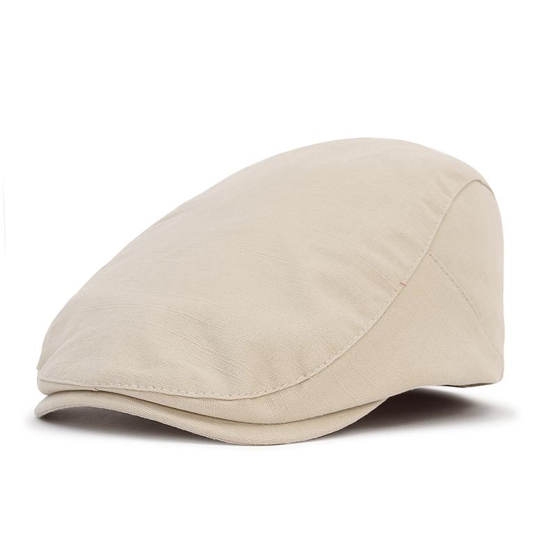 

Berets Men's Casquette Hats Adjustment Buckle Cap Golf Driving Sun Flat Fashion Cotton Men Casual Peaked Hat Visors, Black