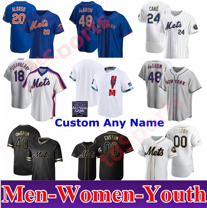 

Men Women kids NY Pete Alonso Mets 2021 All-Star Game Baseball Jersey 48 Jacob deGrom Darryl Strawberry Keith Hernandez Dwight Gooden 31 Piazza, As shown in illustration