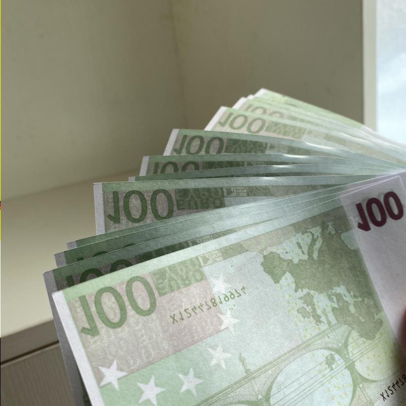 

Bar Prop Money Children's Billet 100 Party Game 100pcs Fake Toys Adult Faux Pack Euro Sfbib