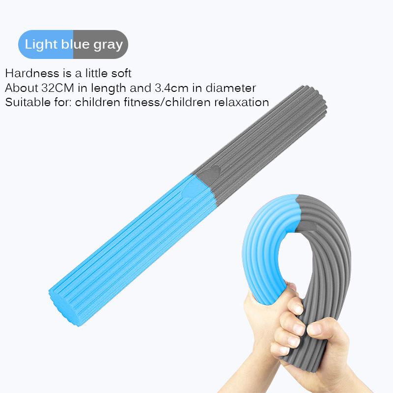 

Fitness Torsion Bar Silicone Multifunctional Rehabilitation Training Arm Strength For Improving Grip Resistance Bands